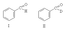 бензальдегид и дейтеробензальдегид